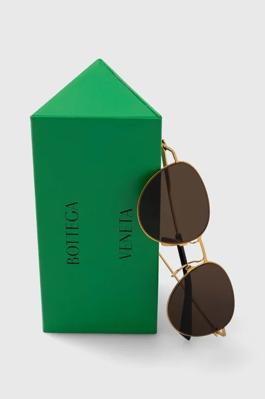золотой Солнцезащитные очки Bottega Veneta