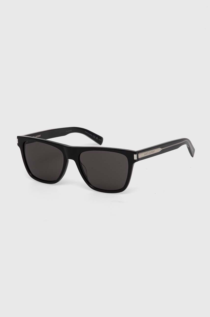 Saint Laurent okulary przeciwsłoneczne męskie kolor czarny SL 619 ...