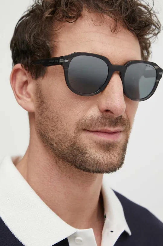 siva Sončna očala Michael Kors EGER Moški