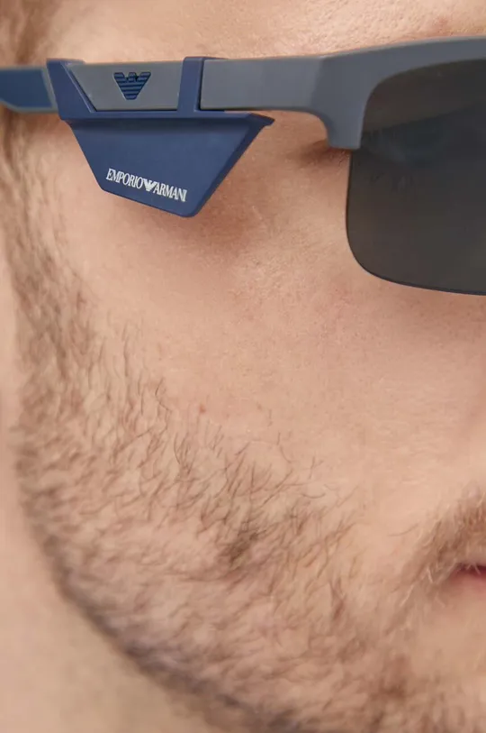 Emporio Armani okulary przeciwsłoneczne Tworzywo sztuczne