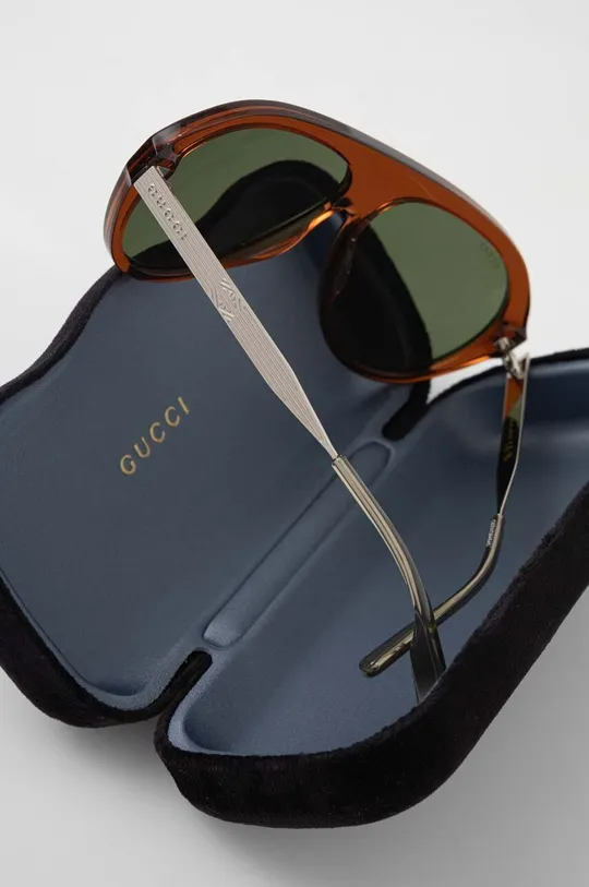 marrone Gucci occhiali da sole