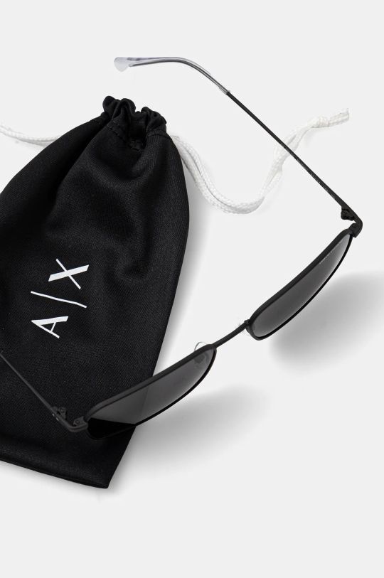 Armani Exchange okulary przeciwsłoneczne czarny 0AX2053S