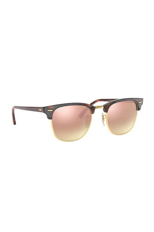 beige Ray-Ban occhiali da vista Clubmaster Double Bride