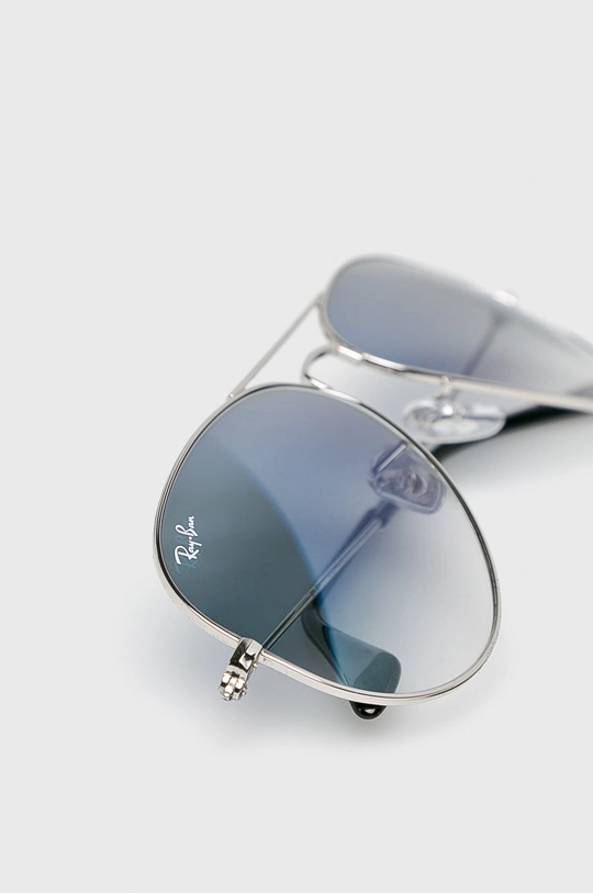 Ray-Ban – Okulary AVIATOR LARGE METAL szary