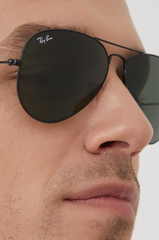 Ray-Ban – Okulary AVIATOR LARGE METAL