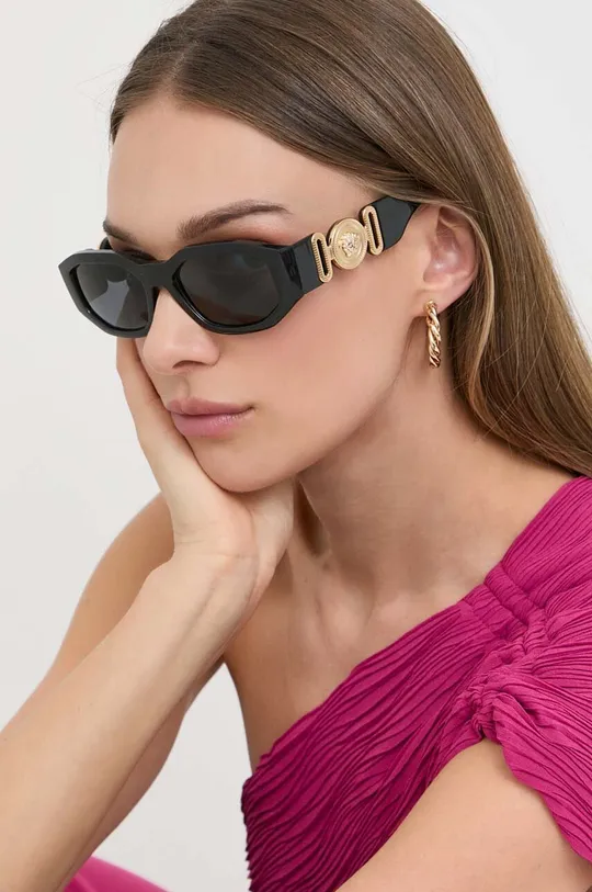 чёрный Versace - Солнцезащитные очки
