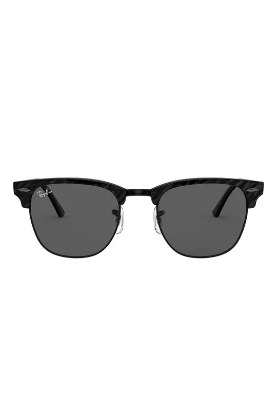 Ray-Ban - Okulary przeciwsłoneczne CLUBMASTER czarny