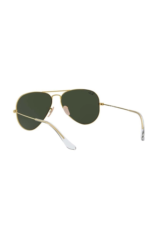 czarny Ray-Ban okulary AVIATOR LARGE METAL