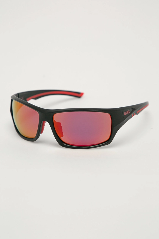 czerwony Uvex Okulary przeciwsłoneczne Sportstyle 222 Polarized Unisex