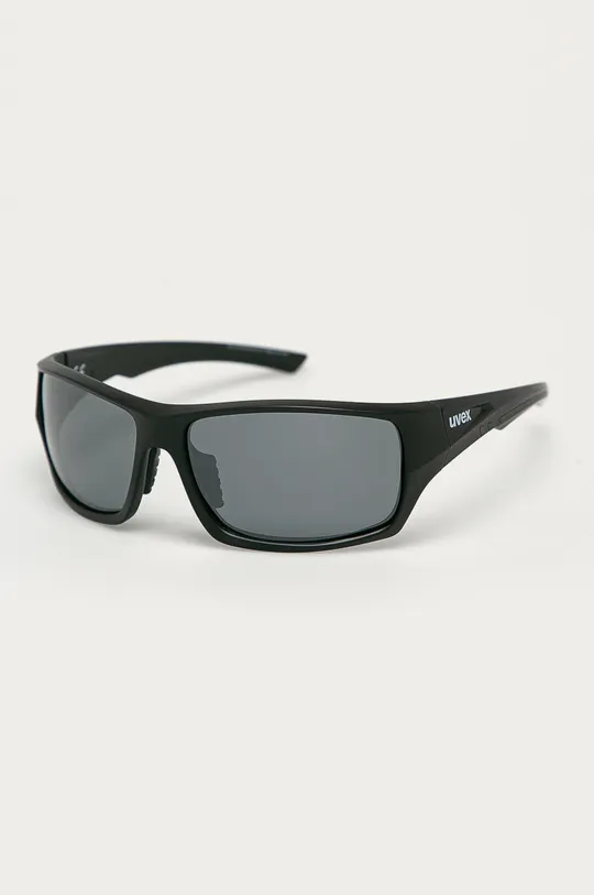 czarny Uvex Okulary przeciwsłoneczne Sportstyle 222 Polarized Unisex