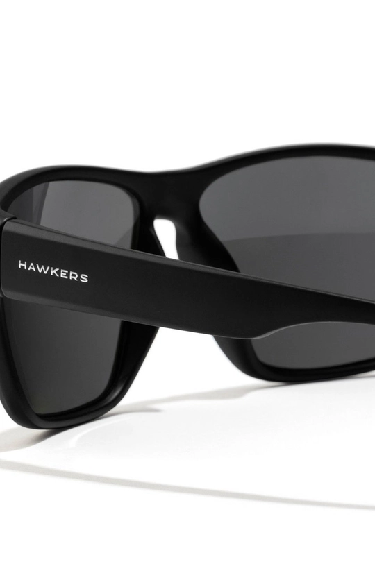 Hawkers - Okulary przeciwsłoneczne Black Dark Faster Materiał syntetyczny