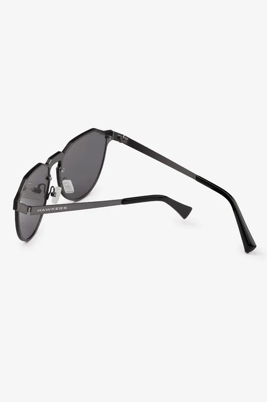 Hawkers - Okulary przeciwsłoneczne Gun Metal Dark Warwick Materiał syntetyczny, Metal
