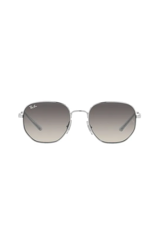 srebrny Ray-Ban okulary przeciwsłoneczne