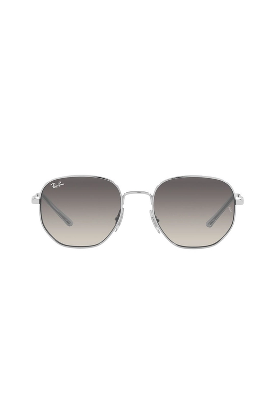 silver Ray-Ban sunglasses