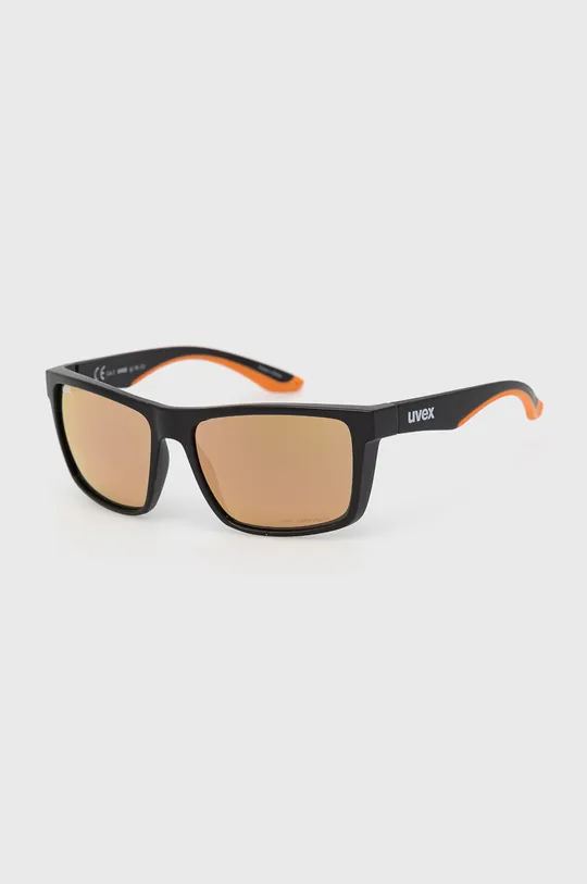 czarny Uvex okulary przeciwsłoneczne Lgl 50 CV Unisex
