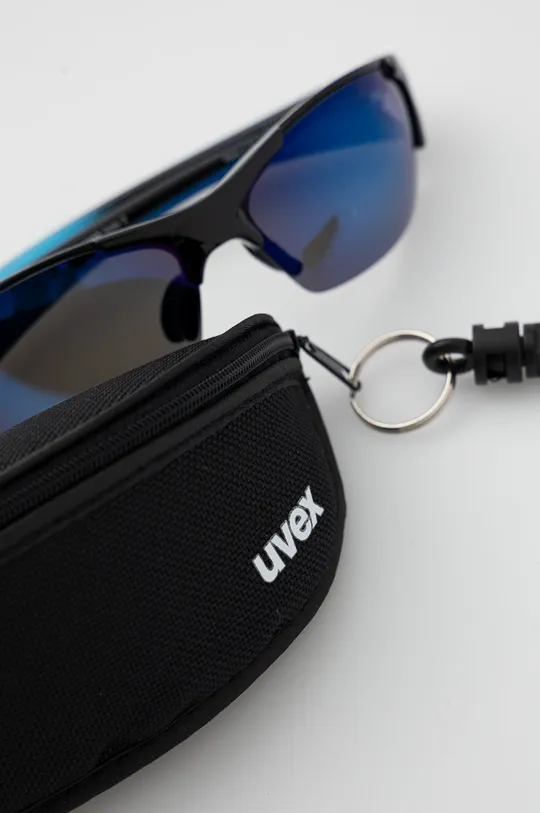 czarny Uvex okulary przeciwsłoneczne Blaze III 2.0