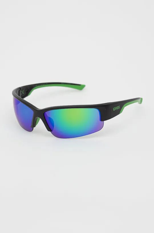 чорний Сонцезахисні окуляри Uvex Sportstyle 215 Unisex