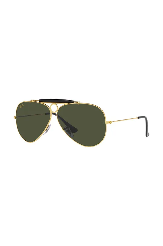 złoty Ray-Ban okulary przeciwsłoneczne 0RB3138 Unisex