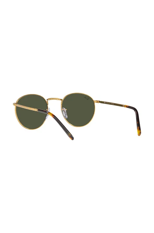 złoty Ray-Ban okulary przeciwsłoneczne NEW ROUND