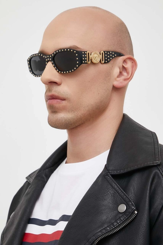 Versace okulary przeciwsłoneczne czarny