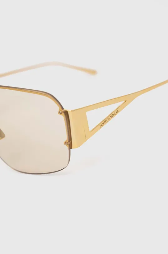 золотий Сонцезахисні окуляри Bottega Veneta