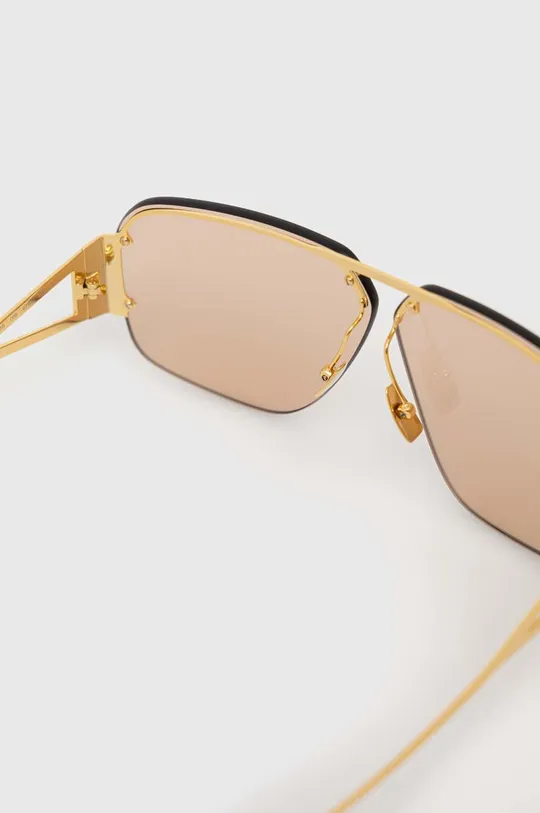 золотий Сонцезахисні окуляри Bottega Veneta
