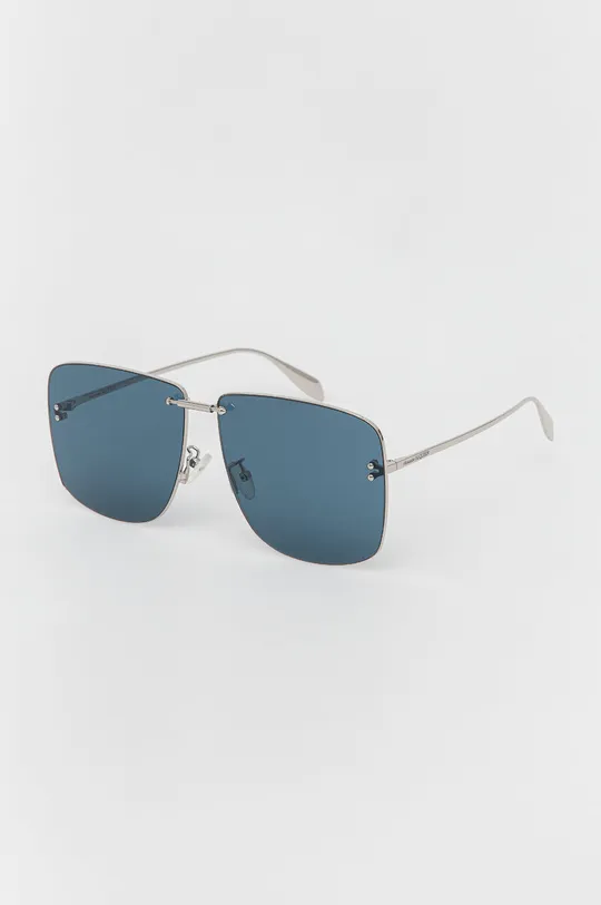 срібний Сонцезахисні окуляри Alexander McQueen Unisex