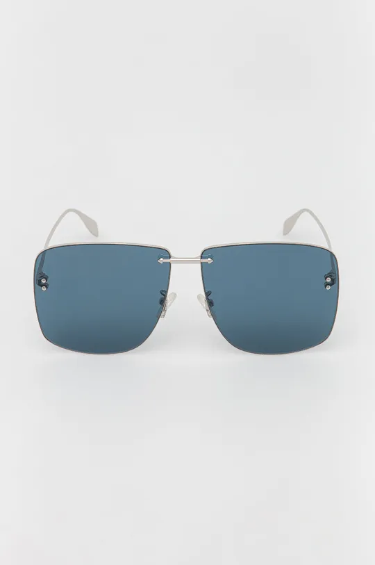 Сонцезахисні окуляри Alexander McQueen срібний