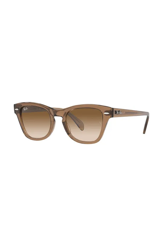 brązowy Ray-Ban okulary przeciwsłoneczne Unisex
