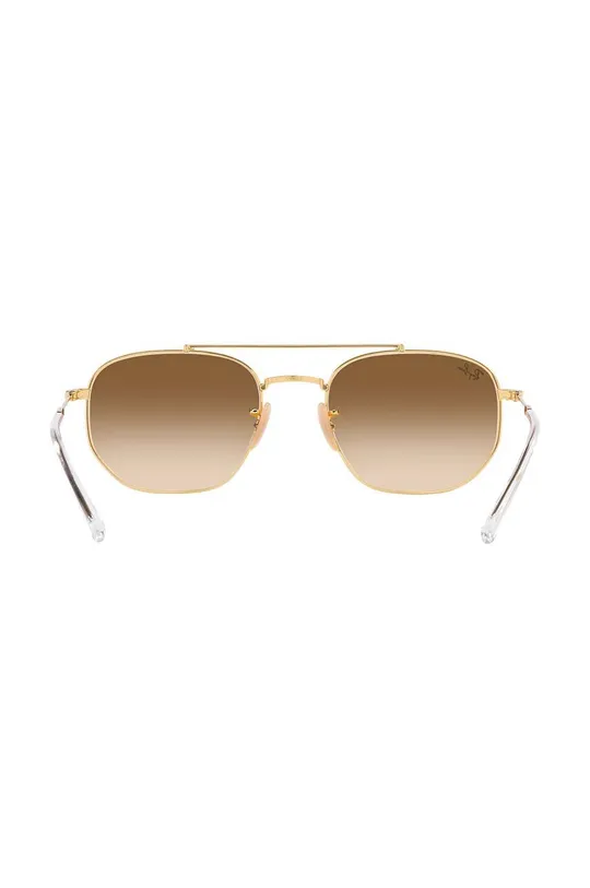 złoty Ray-Ban okulary przeciwsłoneczne Unisex