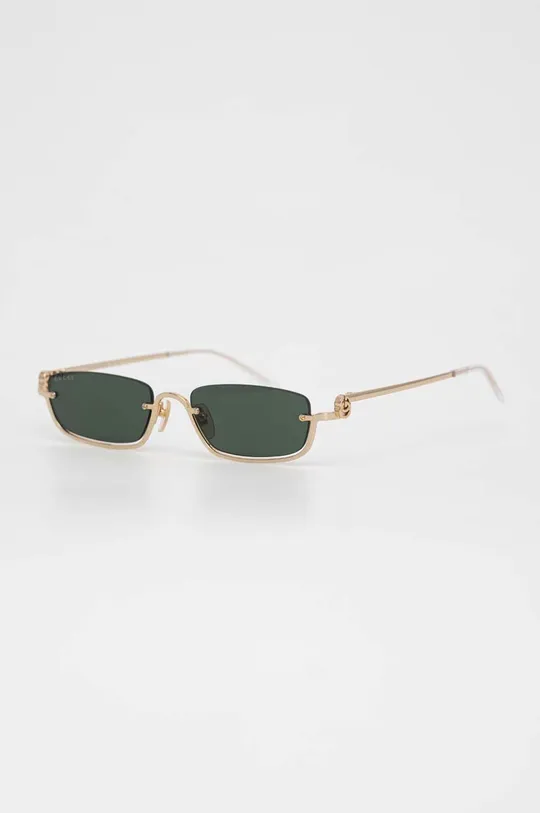 złoty Gucci okulary przeciwsłoneczne Unisex
