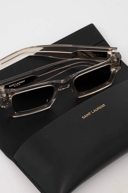 beżowy Saint Laurent okulary przeciwsłoneczne