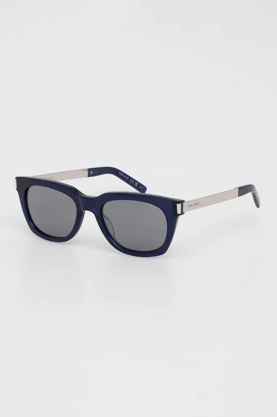 mornarsko modra Sončna očala Saint Laurent Unisex