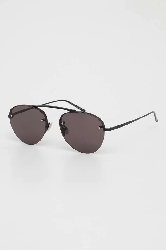 czarny Saint Laurent okulary przeciwsłoneczne Unisex