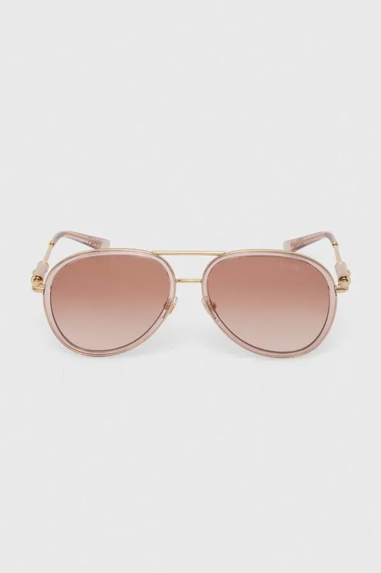 różowy Versace okulary przeciwsłoneczne