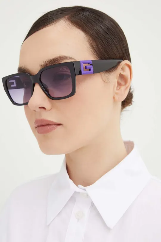 Guess okulary przeciwsłoneczne Tworzywo sztuczne