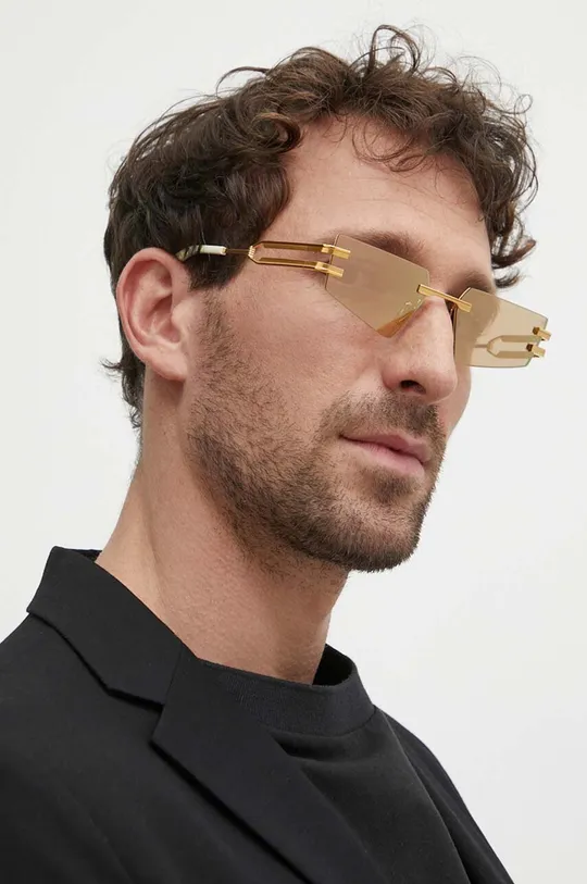 Balmain okulary przeciwsłoneczne FIXE Metal, Tworzywo sztuczne