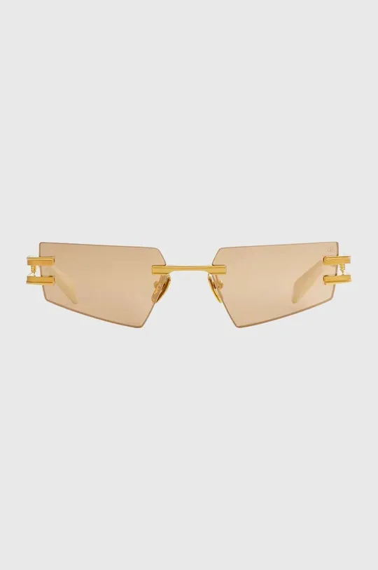 золотой Солнцезащитные очки Balmain FIXE
