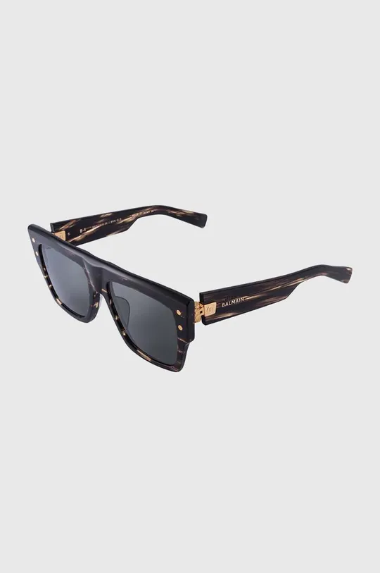 brązowy Balmain okulary przeciwsłoneczne B - I Unisex