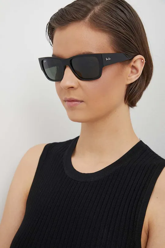 nero Ray-Ban occhiali da sole