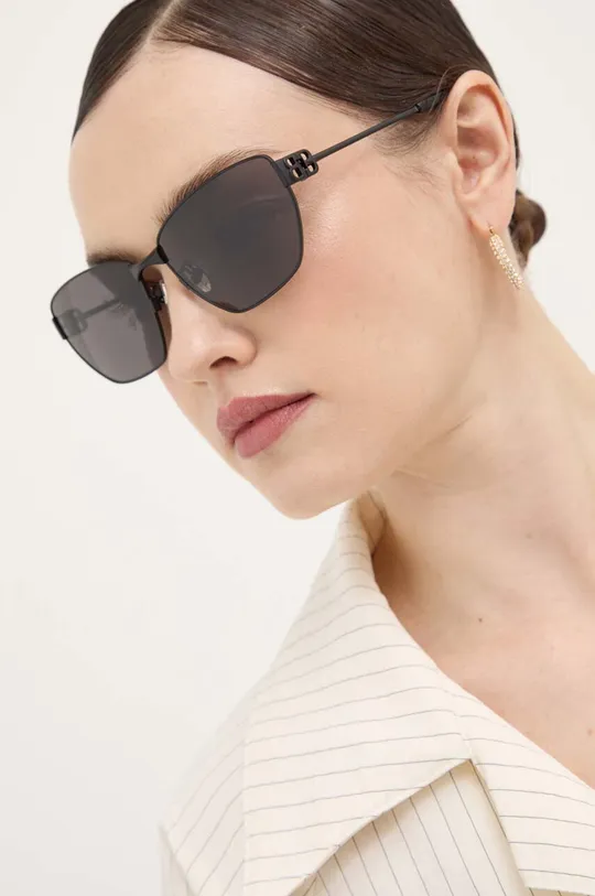 Balenciaga okulary przeciwsłoneczne Metal