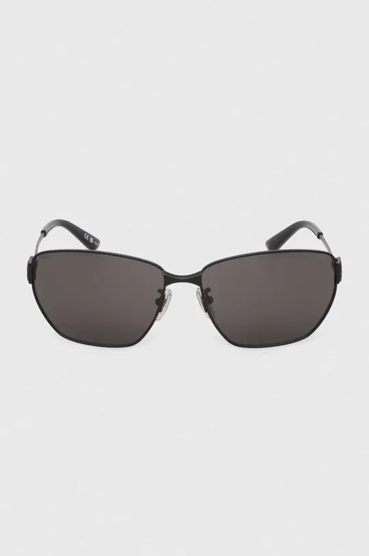 czarny Balenciaga okulary przeciwsłoneczne