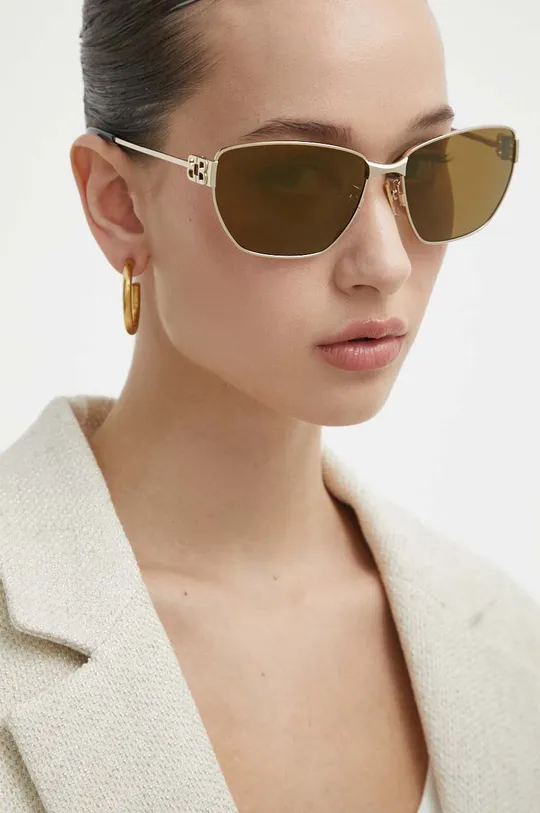 Sunčane naočale Balenciaga zlatna