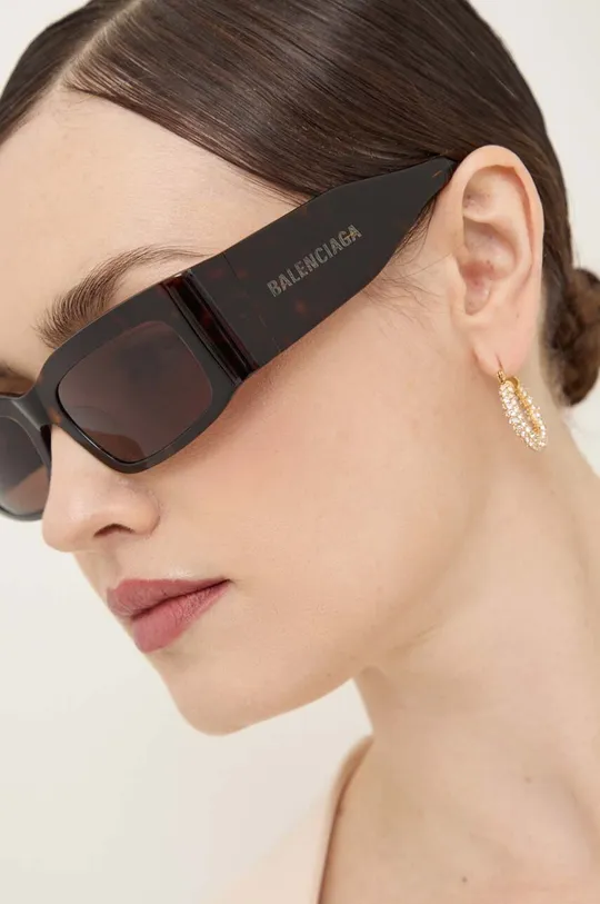 Slnečné okuliare Balenciaga Plast