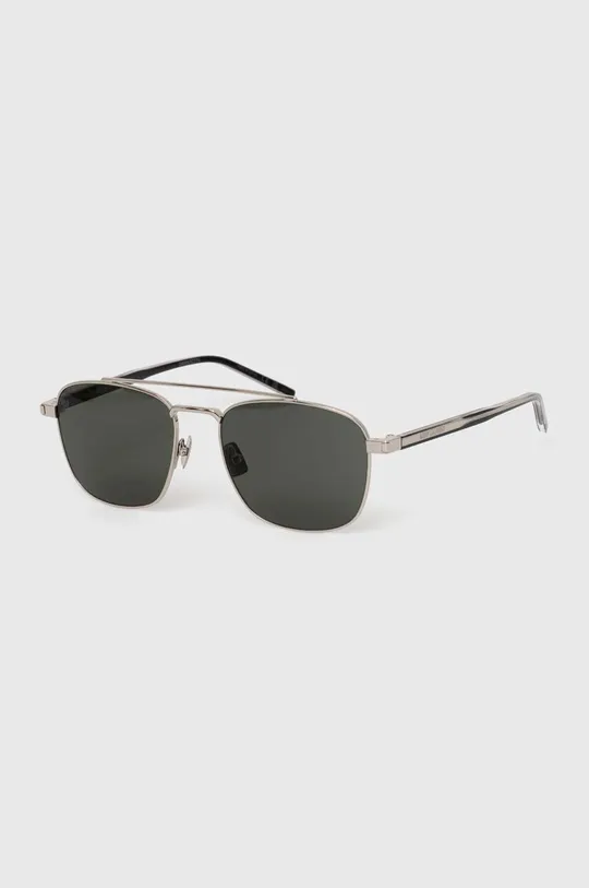 srebrna Sončna očala Saint Laurent Unisex