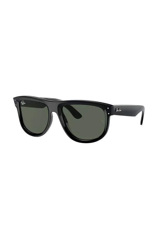 Солнцезащитные очки Ray-Ban BOYFRIEND REVERSE прямоугольные чёрный 0RBR0501S.6677VR