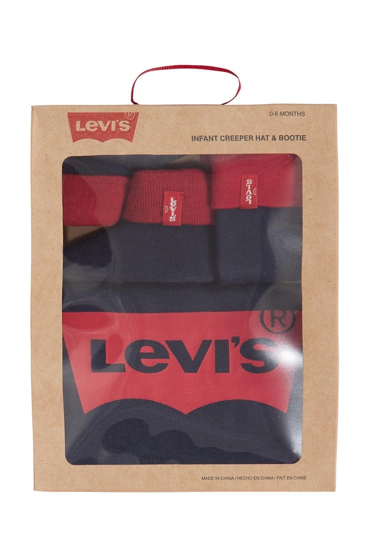 Komplet za dojenčka Levi's mornarsko modra