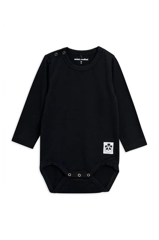 чорний Боді для немовлят Mini Rodini Для дівчаток