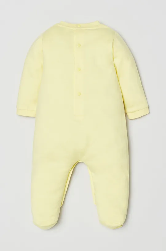 Bavlnené dupačky pre bábätká OVS žltá