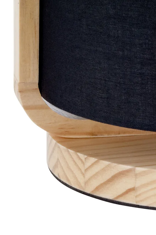 Leitmotiv lampa stołowa Materiał tekstylny, drewno sosnowe